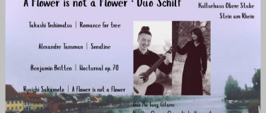 Event-Image for 'Konzert:  A Flower is not a Flower &middot; Duo Schilf'