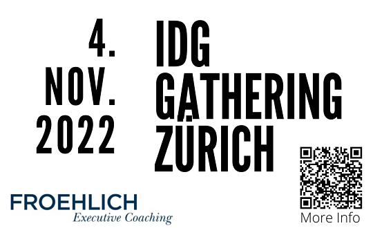 Sponsoring-Logo von IDGs Gathering Zürich 4.11.22 Event