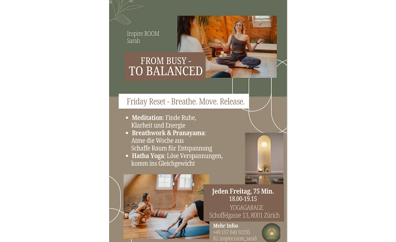 Friday Reset &ndash; Breathe. Move. Release. Tickets