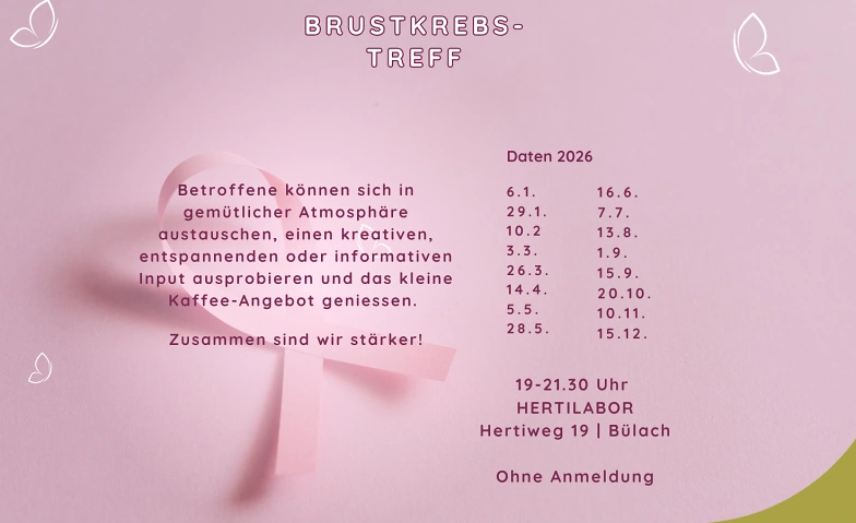 Event-Image for 'Treffen f&uuml;r Frauen mit Brustkrebs'