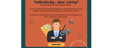 Event-Image for 'Workshop Selbständig - aber richtig!'