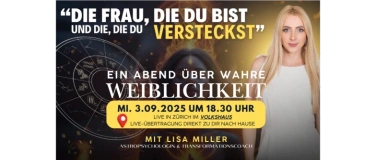 Event-Image for 'Lisa Miller – Astropsychologin & Transformationscoach'