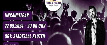 Event-Image for 'UNCANCELBAR Standup Comedy Nikolai Binner Zürich'