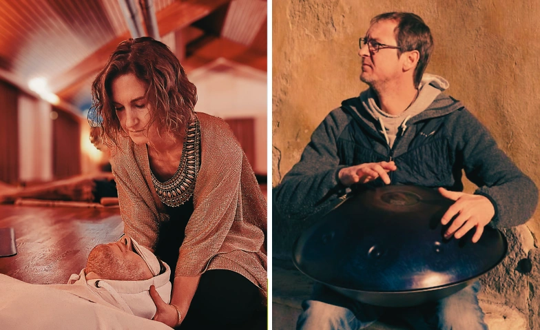 Breathwork to Magical Handpan &amp; Singing Bowls (live) Billets