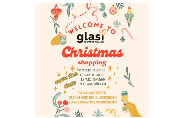 Event-Image for 'Christmas Shopping in der Glasi'