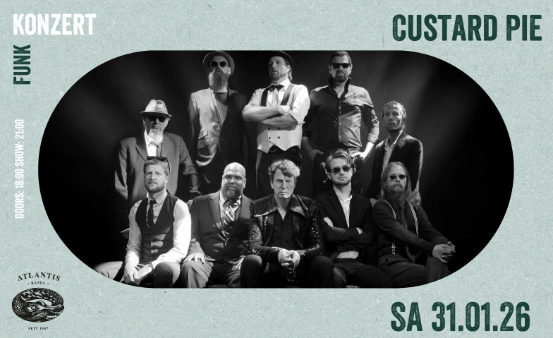 Custard Pie Atlantis, Klosterberg 13, 4010 Basel Tickets