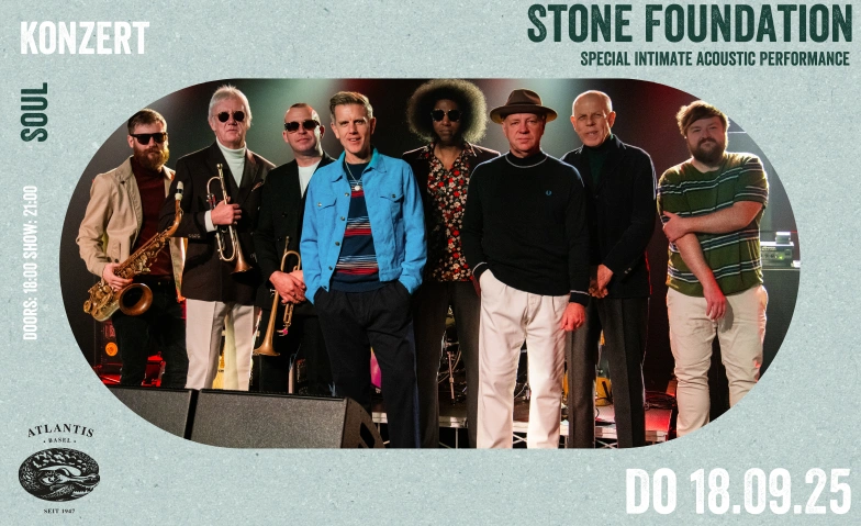 Stone Foundation (UK) Atlantis, Klosterberg 13, 4010 Bâle Billets