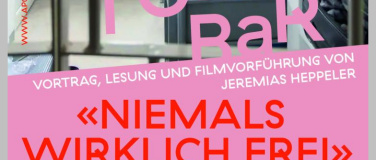 Event-Image for 'Kulturbar: »Niemals wirklich frei« – Jeremias Heppeler'