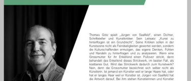 Event-Image for 'Kulturkritik Dick Aufgetragen mit Thomas Götz als Jürgen von'