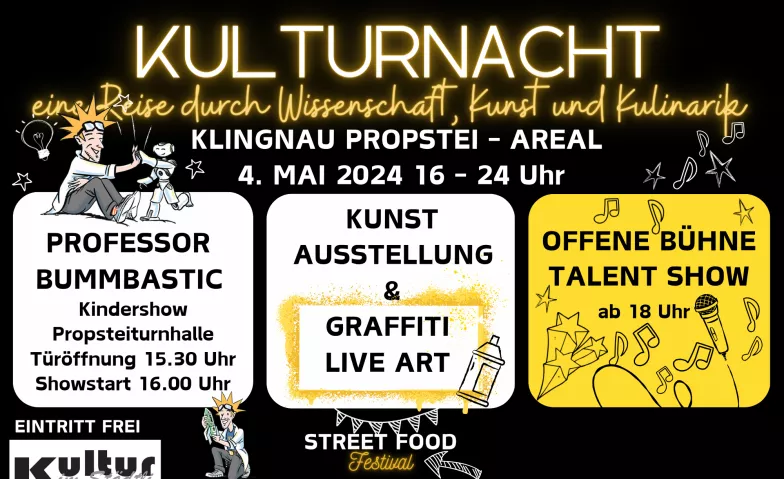 Kulturnacht Klingnau Propstei Klingnau, Propsteistrasse 1, 5313 Klingnau Tickets