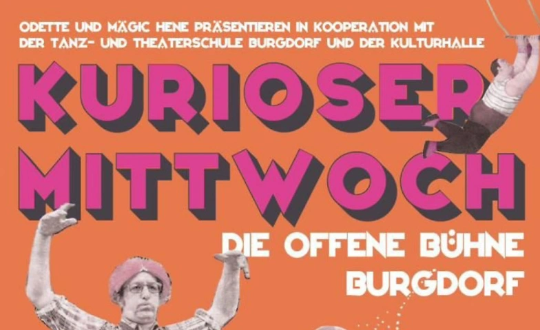 Event-Image for 'Kurioser Mittwoch Die offene Bühne in Burgdorf'