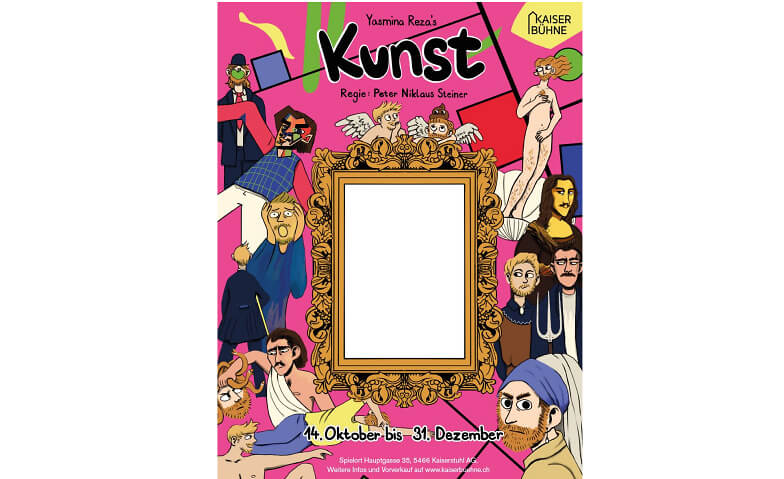KUNST - Komödie über die Freundschaft, Silvester DERNIERE Kaiserbühne, Hauptgasse 35, 5466 Kaiserstuhl Tickets