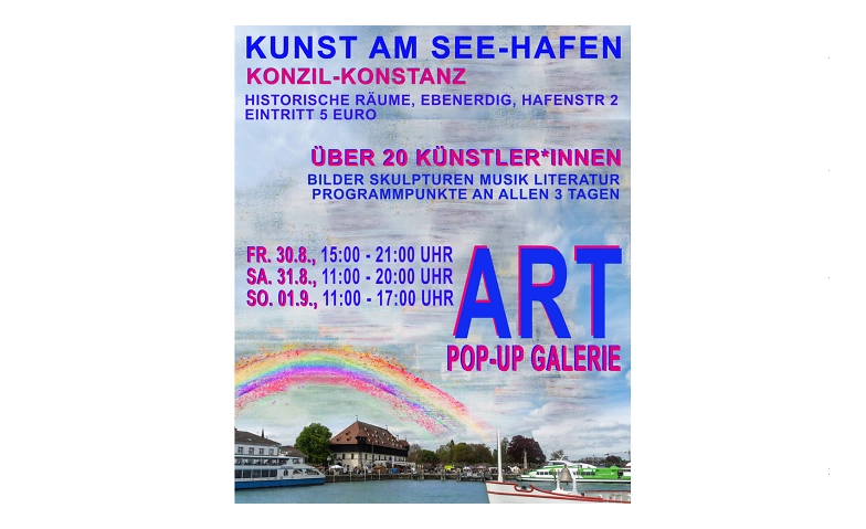 Kunst am See-Hafen, ART Pop-Up-Galerie ${singleEventLocation} Tickets