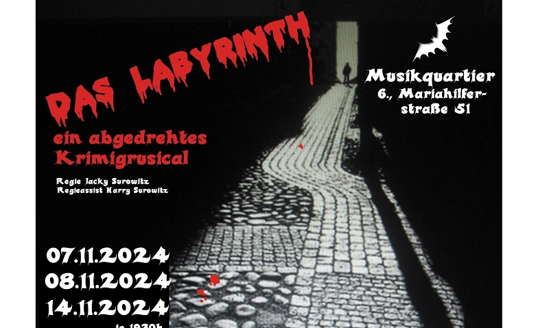 Das Labyrinth, ein Krimigrusical ${singleEventLocation} Tickets