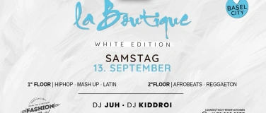 Event-Image for 'LA BOUTIQUE WHITE I SA. 13.SEPT. I BAR ROUGE CLUB'