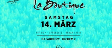 Event-Image for 'LA BOUTIQUE  • JADE CLUB'