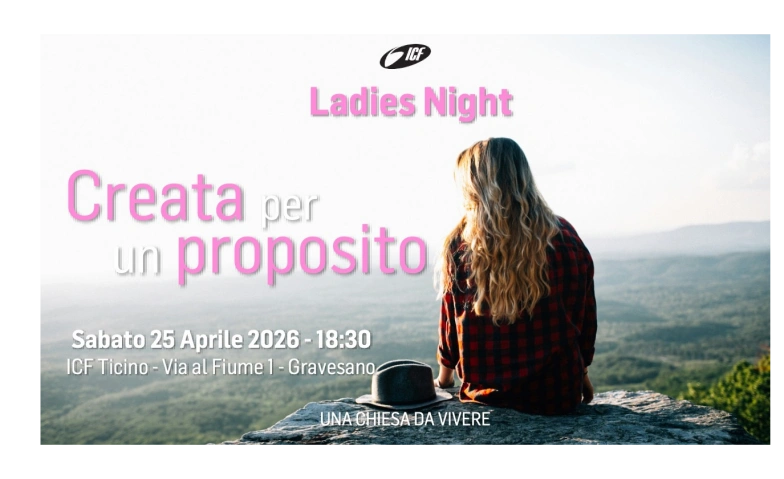 Ladies Night "Creata per un Proposito"