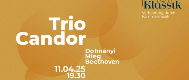 Event-Image for 'Rhein Klassik: Trio Candor'