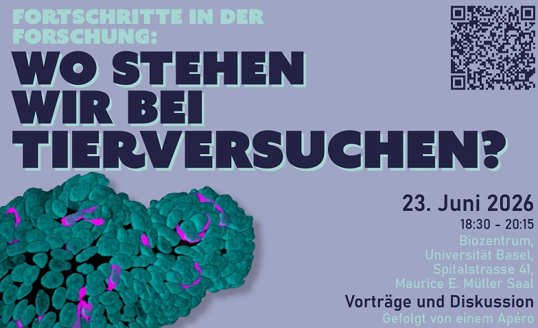 Event-Image for 'Fortschritte in der Forschung: Wo stehen wir bei Tierversuch'