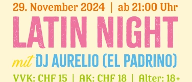 Event-Image for 'Latin Night mit DJ Aurelio (El Padrino)'