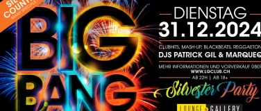 Event-Image for 'BIG BANG - Zuger Silvester Party'