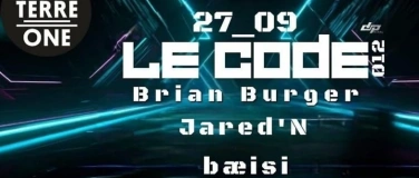 Event-Image for 'Le code 012 with brian bruger'