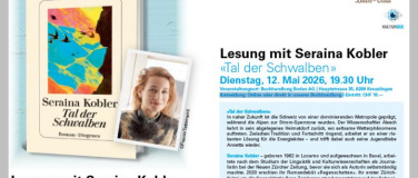 Event-Image for 'Lesung mit Seraina Kobler - Tal der Schwalben'