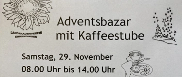 Event-Image for 'Adventsbazar mit Kaffeestube der Landfrauen Ehrendingen'