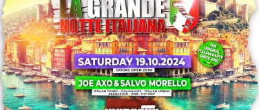 Event-Image for 'La Grande Notte Italiana @ Mascotte Club Zürich'