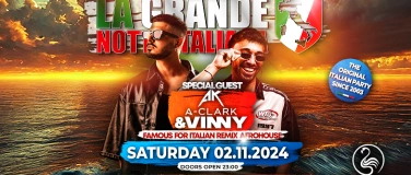 Event-Image for 'La Grande Notte Italiana w/A-CLARK & VINNY @Flamingo Club ZH'