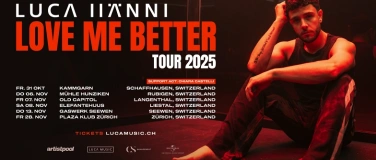 Event-Image for 'Luca Hänni - Love Me Better Tour 2025'