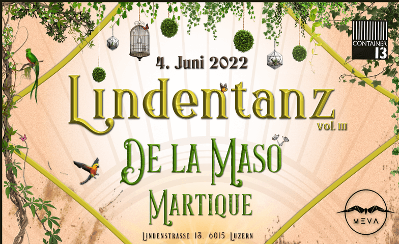 Event-Image for 'LINDENTANZ  vol. 3 w/ De La Maso'
