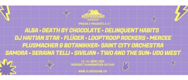 Event-Image for 'Slopesound Festival Saanenmöser 2025'