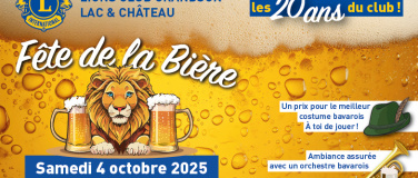Event-Image for 'Fête de la bière - Lions Clubs de Grandson fête ses 20 ans'