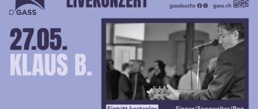 Event-Image for 'Livemusik: Klaus B.'