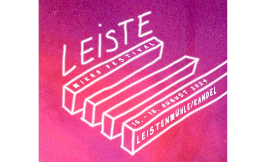 Sponsoring logo of Leiste Festival event
