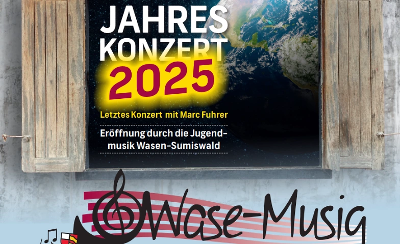 Jahreskonzert Musikgesellschaft Wasen 2025 ${singleEventLocation} Billets