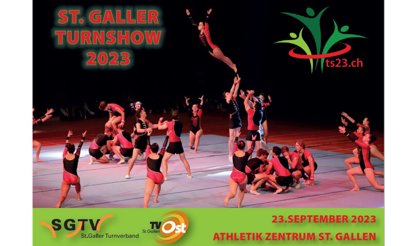 St. Galler Turnshow 2023 Athletik Zentrum St. Gallen, Parkstrasse 2, 9000 St. Gallen Tickets