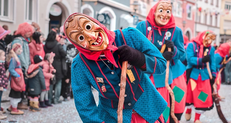 Alemannische Fasnacht mit Hexen