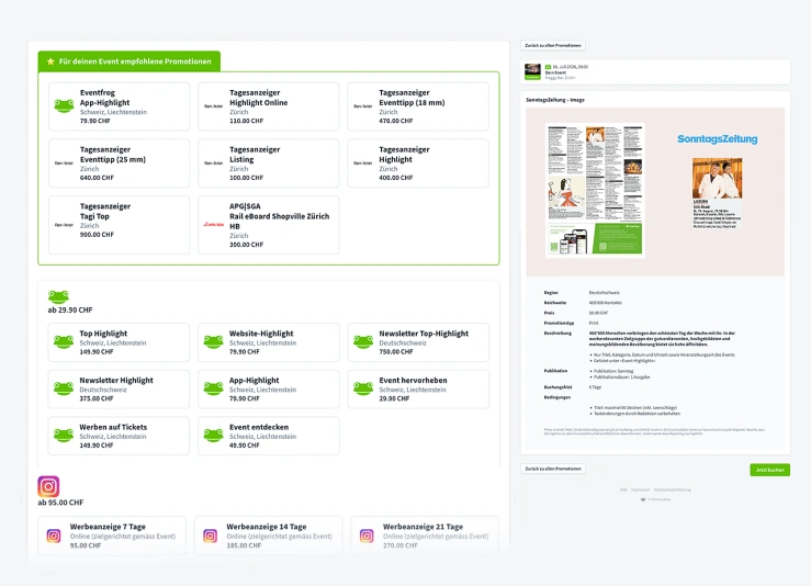 Event gezielt bewerben