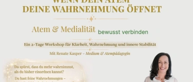 Event-Image for 'Seminar mit der ber&uuml;hmten Atemtherapeutin und Medium'