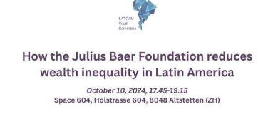 Event-Image for 'How the Julius Baer Foundation reduces wealth inequality'