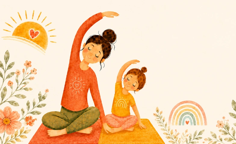 Event-Image for 'Mami & Kind Yoga mit Gabriela - Kinder ab 2 Jahren'