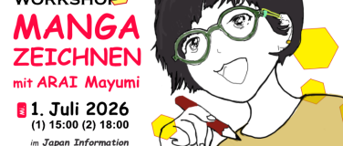 Event-Image for 'WORKSHOP: MANGA ZEICHNEN mit ARAI Mayumi*'