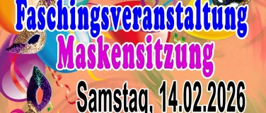 Event-Image for 'Maskensitzung n&auml;rrische "Prunksitzung" in N&uuml;rnberg, 14.02.26'