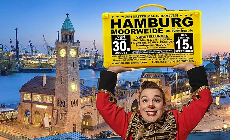 Circus Arena - Hamburg Moorweide, Mittelweg, 20148 Hamburg Tickets