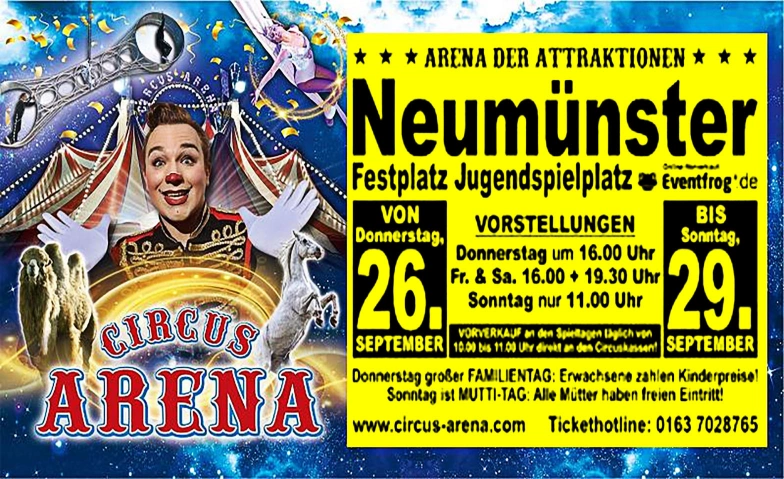 Circus Arena - Neumünster Festplatz Jugendspielplatz Billets