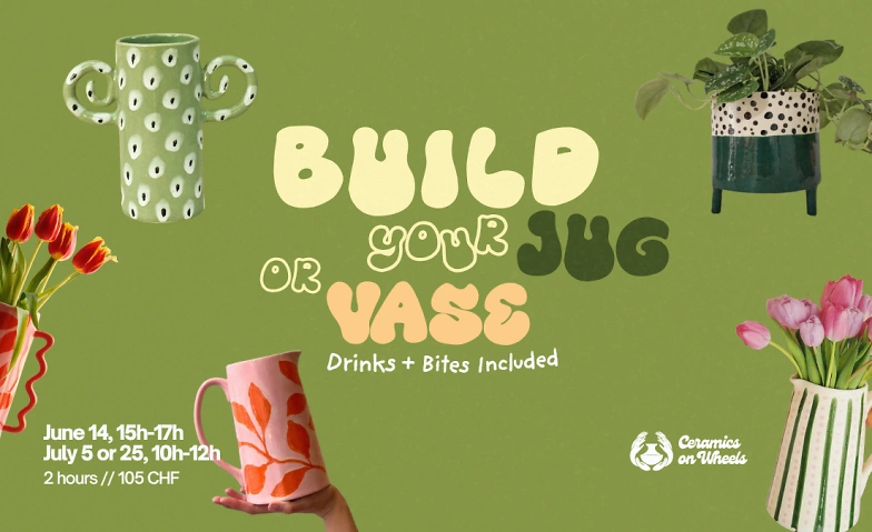 Build Your Jug or Vase - Pottery Workshop Tickets