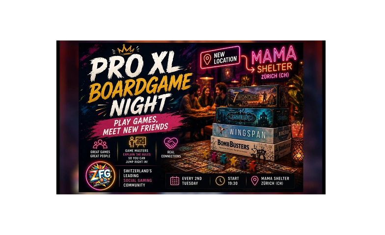 Zurich Strategy Board Games Night &ndash; Pro XL Experience Tickets