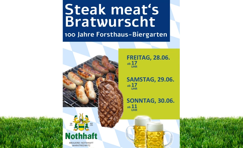 Steak meat's Bratwurscht ${eventLocation} Billets